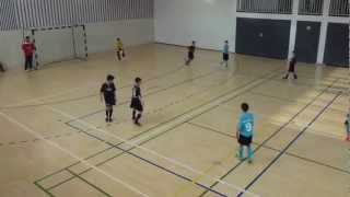 TSV Grunbach D Jugend HallenTurnier Huchenfeld 260113 3Spiel [upl. by Atenik]