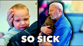 HOW TO INTERACT WITH TWO VERY SICK KIDS Bad RSV  Dr Paul [upl. by Ganley345]