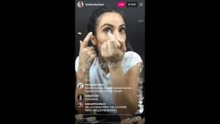 Kim Kardashian Makeup Tutorial on Instagram Live [upl. by Fabriane]