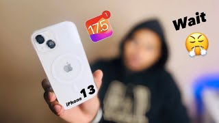 iPhone 13 on iOS 175  New Update  Full Review [upl. by Lietman]