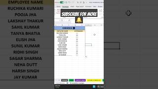 Checkbox in Excel Now ✅️👇 subscribe excel shortvideo [upl. by Ribal]