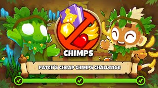 Patchs Cheap CHIMPS Challenge Challenge WalkthroughGuide  Bloons TD6 [upl. by Felecia]