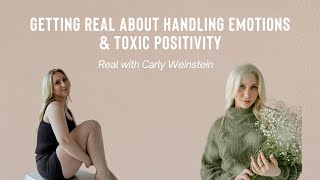 Getting Real About Handling Emotions amp Toxic Positivity [upl. by Gnilrac]