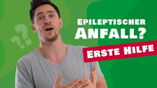 Epileptischer Anfall  so geht Erste Hilfe [upl. by Orrin274]