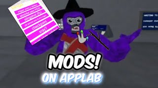 2 GORILLA TAG FAN GAMES THAT HAVE MODS on applab part 1 [upl. by Markman]