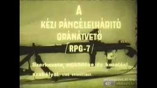 RPG7 kézi páncélelhárító gránátvető [upl. by Asert785]