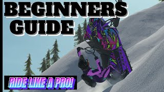 SLEDDERS HOW TO RIDE FOR BEGINNERS sledders snowmobile [upl. by Arrim131]