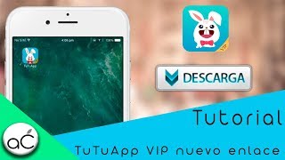 Tutorial  Como Instalar TutuApp VIP  Enlace Nuevo  Apple Chaa [upl. by Kcirdled]