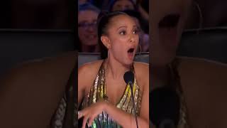 The woman performs a crazy dance on AGT [upl. by Airdnalahs403]