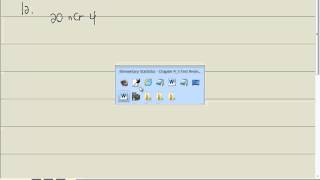 Elementary Statistics  Chapter 45 Test  Problem Type 12 [upl. by Walters80]