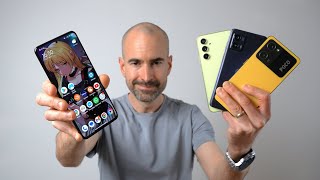 Best Budget Phones Under £300  Top 13 Reviewed [upl. by Georgeanne]