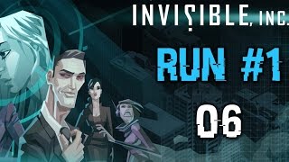 FR  Invisible Inc  Run1  Armure détectée  06 [upl. by Astiram91]