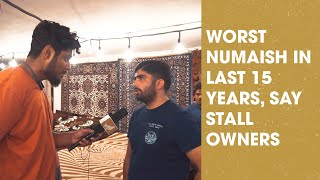 Hyderabad Worst Numaish in last 15 years say stall owners [upl. by Nilcaj]