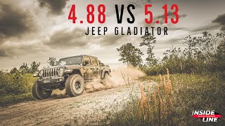 Jeep Gladiator ReGear for 37s 488 v 513  Inside Line [upl. by Rehttam427]