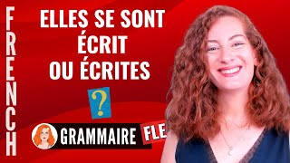 Leçon de français  Comment ACCORDER les verbes PRONOMINAUX [upl. by Moise]