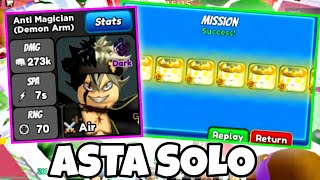 ASTD ASTA 6 STAR SOLO TICKET RAID lvl 75  Astd Asta 6 Star [upl. by Archie385]