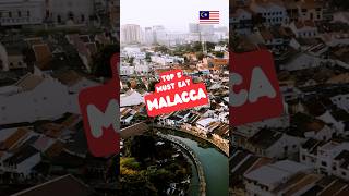 🇲🇾 Top 5 Must Eat Malacca Malaysia [upl. by Trici]