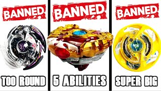 I opened and battled BANNED Beyblades [upl. by Lakim]