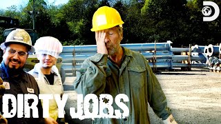 Mike Rowe Has a Hard Time Making Galvanized Steel  Dirty Jobs [upl. by Mcevoy]