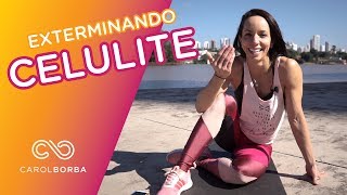 Treino para acabar com a celulite  Bumbum e pernas  Carol Borba [upl. by Watt]