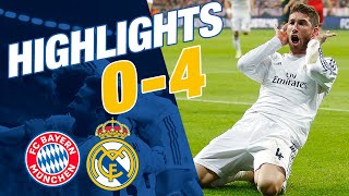 GOALS AND HIGHLIGHTS  Bayern 04 Real Madrid  Champions League [upl. by Airres]