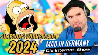 Heftige Simpsons Vorhersagen für 2024 [upl. by Ynnub]