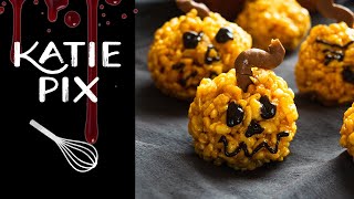 Spooky Halloween Pumpkins Recipe  Katie Pix [upl. by Osithe]