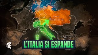 La TERZA GUERRA d’INDIPENDENZA ITALIANA 1866 [upl. by Eednak]