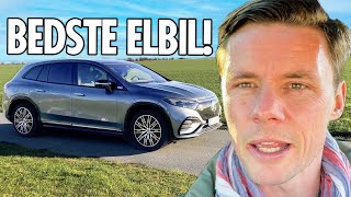 BEDSTE elbil til dato og den dyreste  Mercedes EQS SUV 2023 [upl. by Doralyn6]