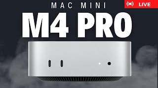 M4 Pro Mac Mini  Live Unboxing amp Testing [upl. by Isolde]