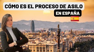 Cómo es el procedimiento de asilo y protección internacional en España [upl. by Spanos789]