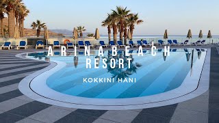 ARINA BEACH RESORT Kokkini Chani Heraklion Crete 18092021 – 25092021 [upl. by Aikyn]