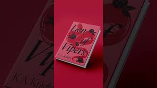 Day 7 Den of Vipers redesign bookcoverdesign bookcover bookcoverart [upl. by Reggi390]