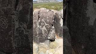 Petroglyph site Southwest New Mexicosee descriptionhistoryhikingnewtravelyoutubesubscribe [upl. by Llewxam]