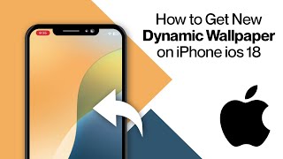 How to Get NEW Dynamic Wallpaper on iPhone iOS 18 [upl. by Bedelia]