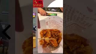 Shihlin  Taiwan Street Snacks fypシ゚ food snack snacks taiwan chicken chickenkatsu aeon [upl. by Eelydnarb]