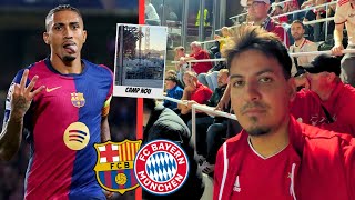 Einfach nur enttäuscht 😩💔  Camp Nou Baustelle   FC Barcelona vs FC Bayern München  CedrikTV [upl. by Tiraj]