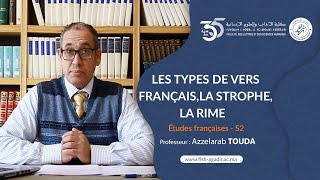 Conférences et cours universitairesÉtudes françaisesLes types de vers françaisla strophela rime [upl. by Norris]