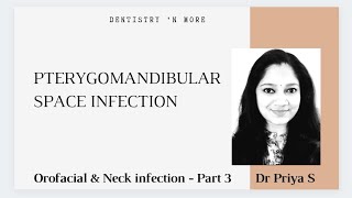 PTERYGOMANDIBULAR SPACE INFECTION [upl. by Grimaud]