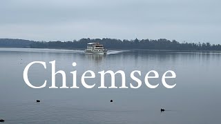 Chiemsee in autumn  by boat PrienHerreninsel [upl. by Cuthbert]