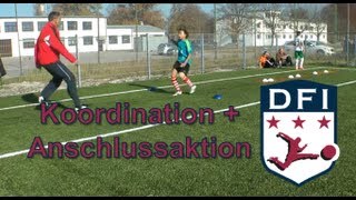 Koordination mit Anschlussaktion  am Deutschen Fußball Internat Bad Aibling [upl. by Aihsilat]