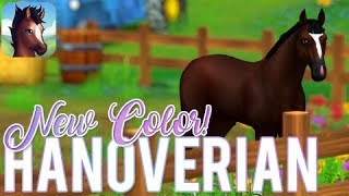 New Hanoverian Color  SSO Horses App  Star Stable Online [upl. by Vtehsta]