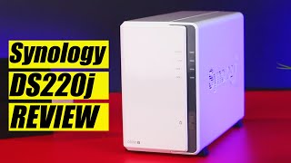 Synology DS220j NAS Review [upl. by Rolyat]