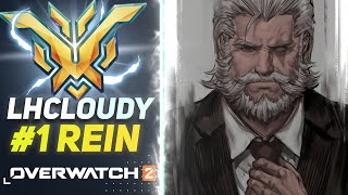 1 REINHARDT quotLHCLOUDYquot TECH KING  Overwatch 2 Montage [upl. by Belcher]