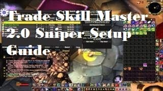 Trade Skill Master 20 Sniper Setup Guide  Silenthunders WoW Gold Guides [upl. by Naugal23]