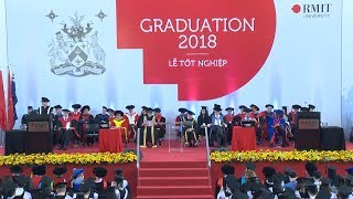 Highlights from Graduation Ceremony 2018  RMIT Vietnam [upl. by Lenhard]