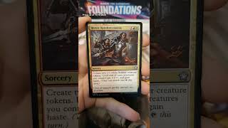 Packaday 4 fdn mtg magicthegathering packopening boosterpack mtgbooster mtgfoundations [upl. by Bibeau]