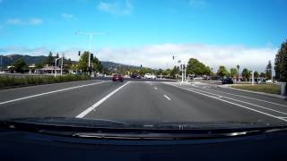 Pleasanton California CA DMV Behind The Wheel driving test practice route 5  part 2 [upl. by Ilzel]