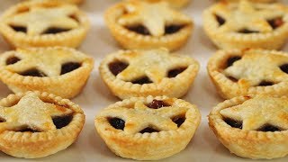 Mince Pies Recipe Demonstration  Joyofbakingcom [upl. by Jariv]