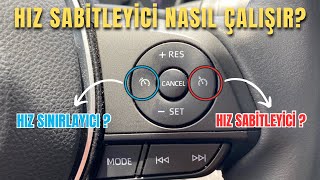 Hız Sabitleyici Cruise Control ve Hız Sınırlayıcı Nedir Nasıl Çalışır [upl. by Joashus689]